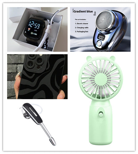 Mini Electric Shaver Portable Travel Men's Electric Lock And Load Spray Shaving Pogonotomy Charging Shaver