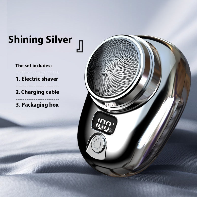 Mini Electric Shaver Portable Travel Men's Electric Lock And Load Spray Shaving Pogonotomy Charging Shaver